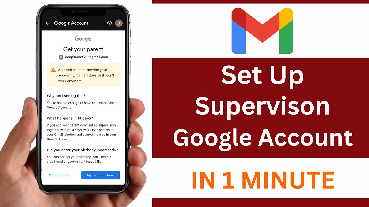 How To Set Up Supervision In Google Account | Gmail Supervison