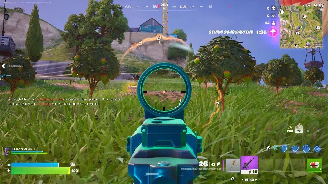 Fortnite mit leon kronen sieg