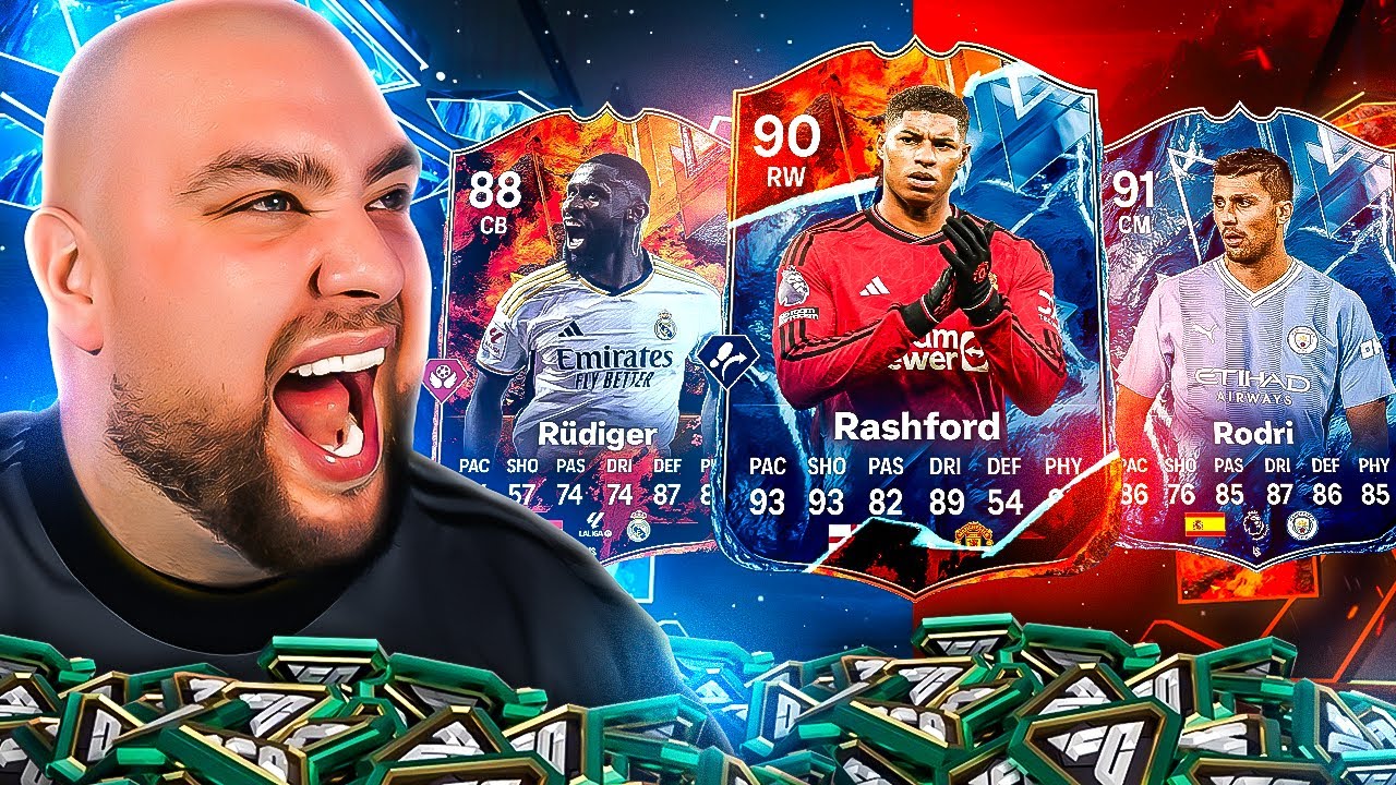 I Opened EVERYTHING For VERSUS FIRE And ICE TEAM 2!