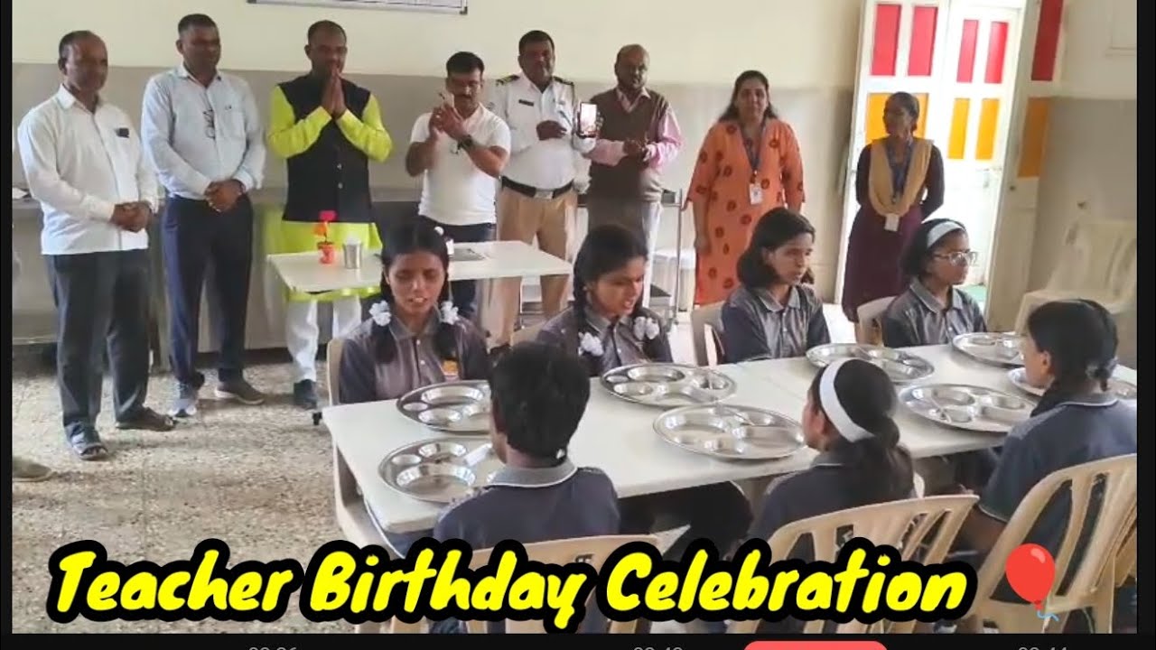 Teacher Birthday Celebration 🎉