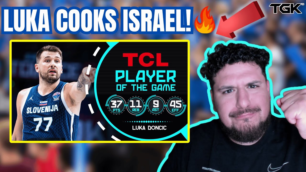LUKA DONCIC DESTROYS ISRAEL! - TGK REACTS