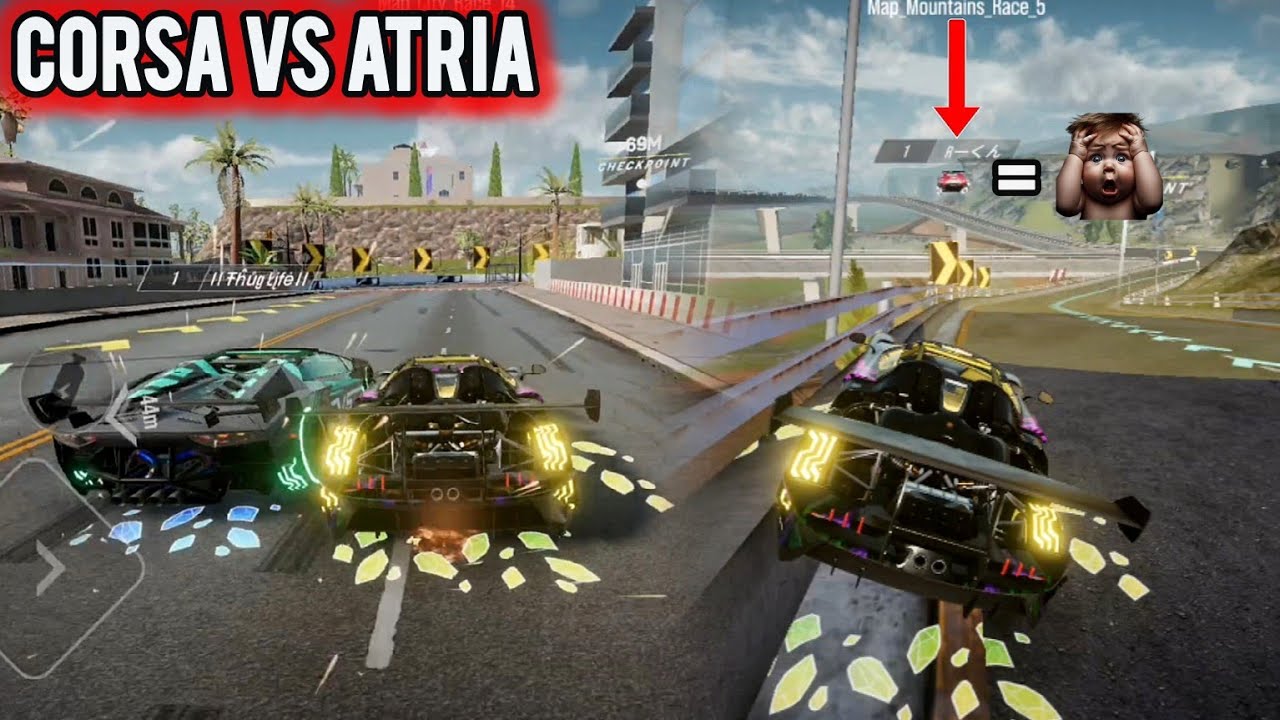 ATRIA MAX CP VS CORSA MAX CP - GT 993 CHEAT ? - DRIVE ZONE ONLINE