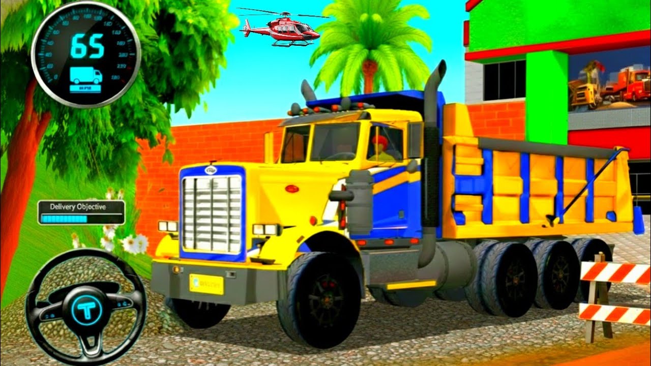 Pickup The Cargo And Deliver It To Its Destination By Driving Truck | Offroad Truck Driving Gameplay