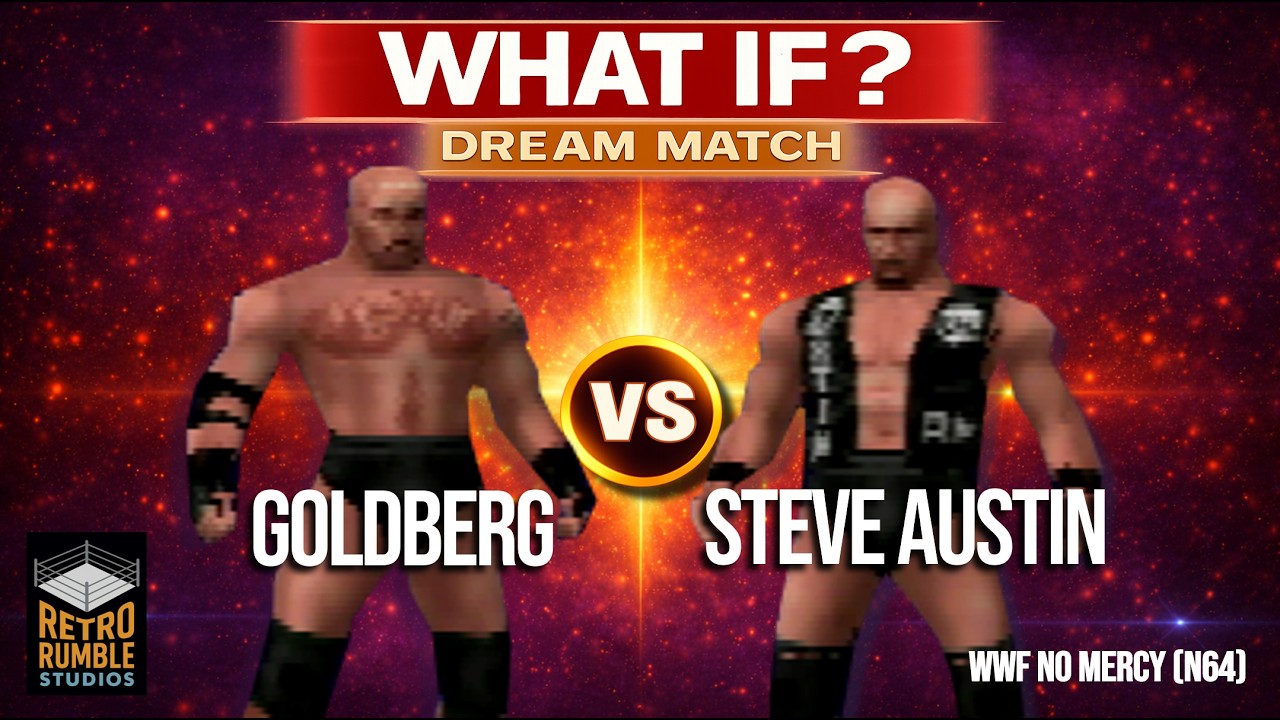Goldberg vs Stone Cold Steve Austin | The Dream Match That Never Happened | WWF No Mercy