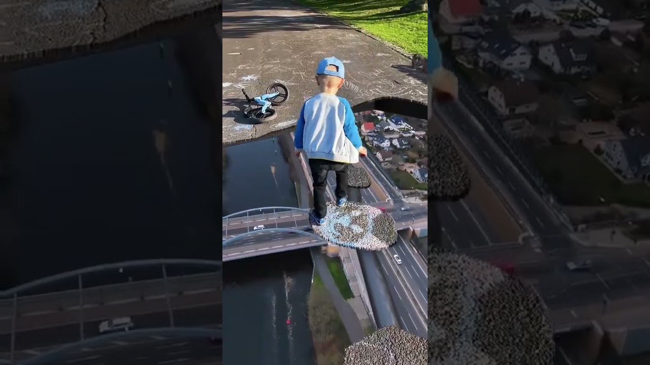 Take a look at this parkour spot 😱  #vfx #adobevideo #vfxartist #parkour