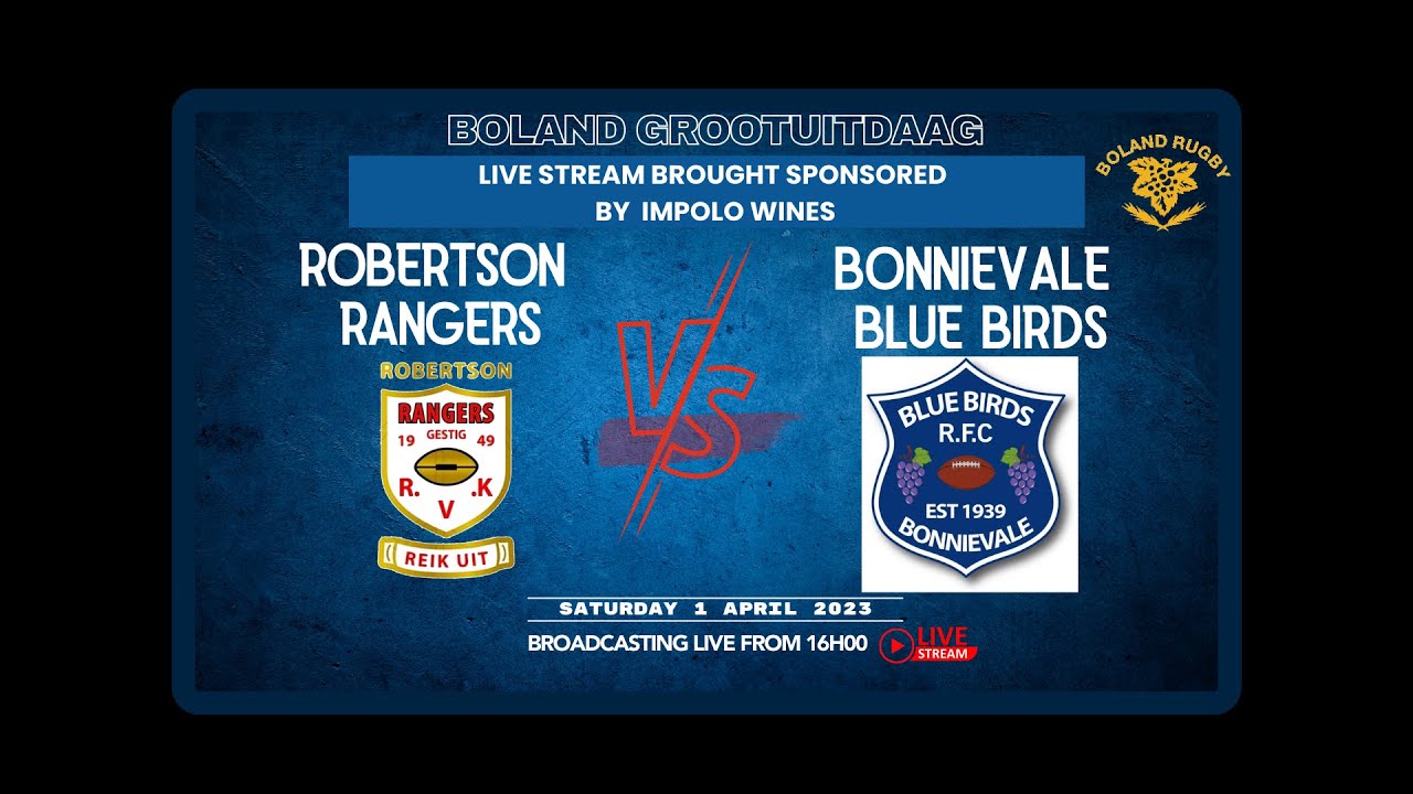 Robertson Rangers vs Bonnievale Blue Birds