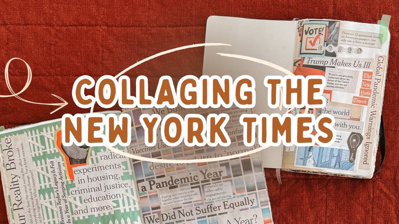 collaging the new york times for FIVE YEARS