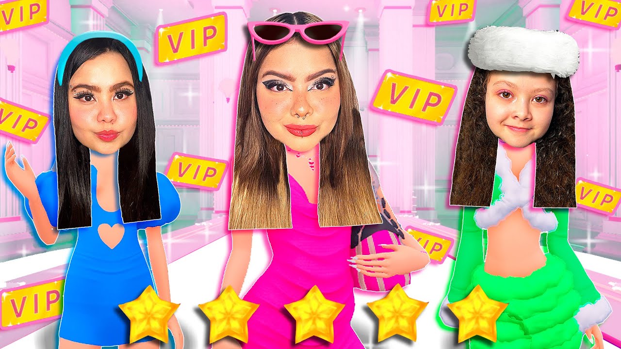 SÓ PODE USAR VIP no DRESS TO IMPRESS! - ROBLOX