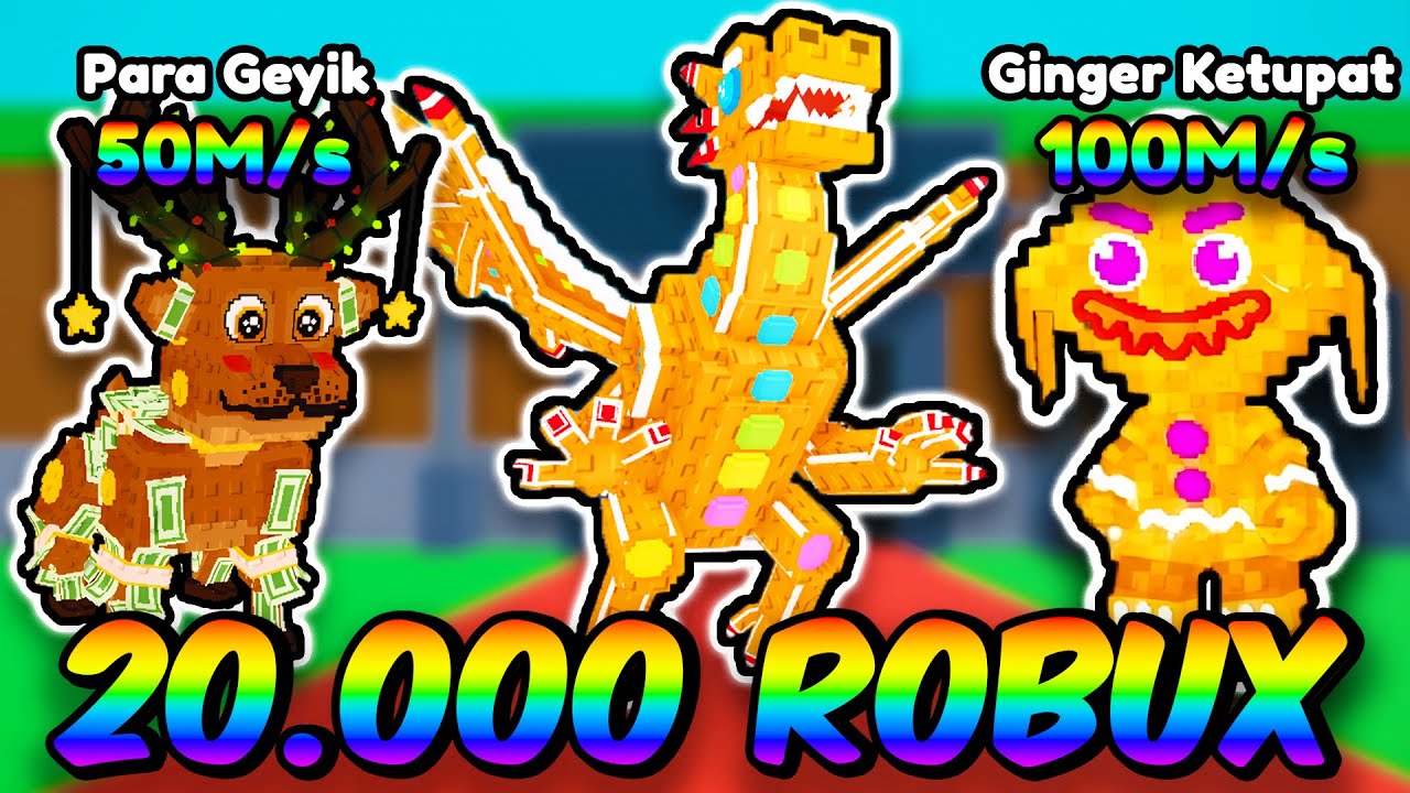 20.000 ROBUXLUK FUSE YAPTIM! RAİNBOW SECRET! - Roblox Steal A Brainrot