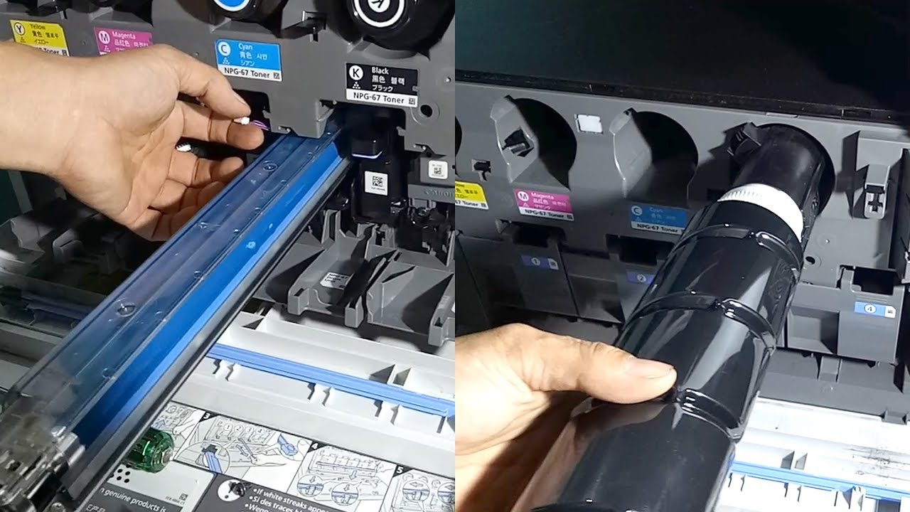 Canon IR 3020 Toner & Developer Full Installation Training