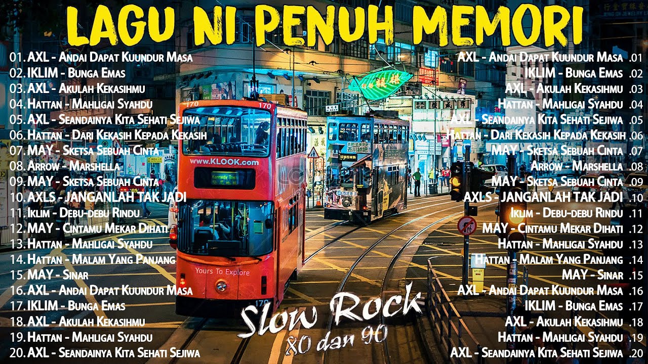 Lagu Jiwang 80/90an - Kumpulan Lagu Rock Malaysia Lagenda - Lagu Jiwang 80an Dan 90an Terbaik