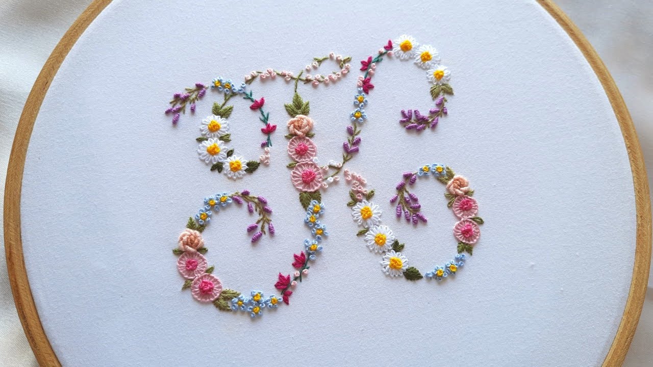 Flower letter 