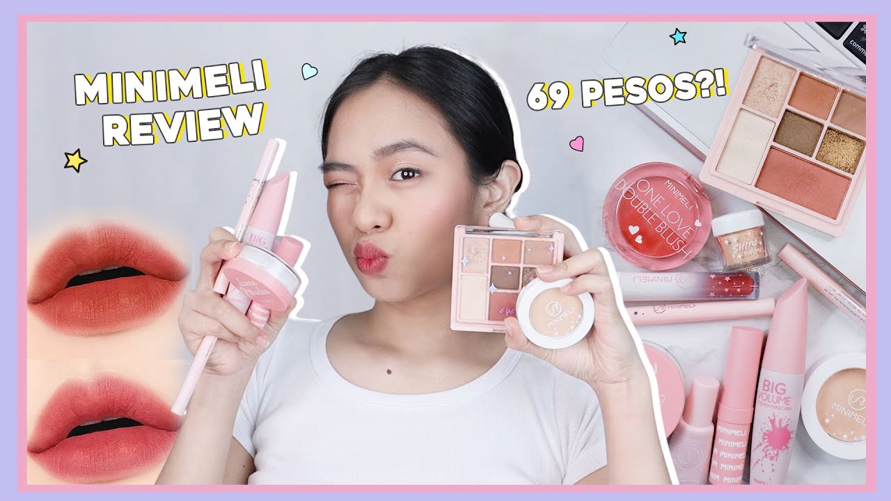 MURANG MAKEUP SA SHOPEE?! MINIMELI REVIEW | phonycore 2021 (Philippines)