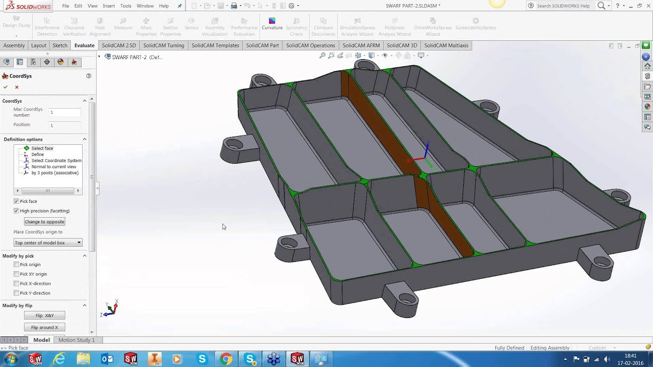 SolidCAM University: Machining an Aero Frame Part using 3D iMachining, Sim5x and SWARF