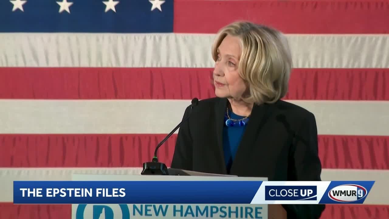 Hillary Clinton addresses Epstein files issue in Nashua | CloseUp