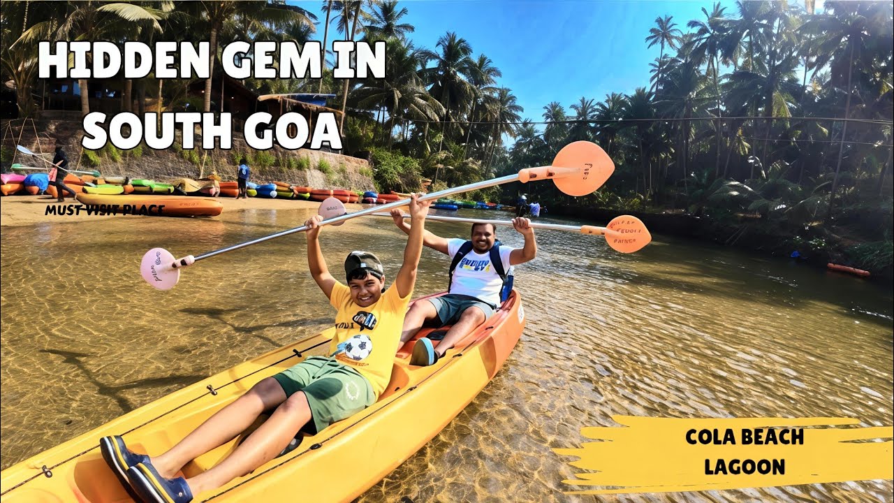Cola Beach & lagoon | Agonda Beach| Cabo Da Rama Fort  |Sunset View Point #south goa beach ⛱️ sunset