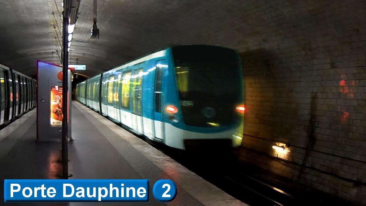 Porte Dauphine | линия 2 : Парижский метрополитен ( RATP MF01 ) [2014]
