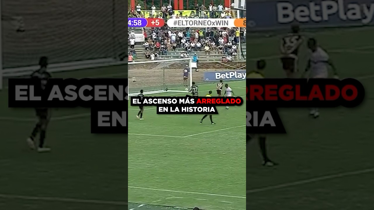 El ascenso m&aacute;s ROBADO de la historia❌🤬🇨🇴#futbolcolombiano #futbol #ligabetplay #union #llaneros