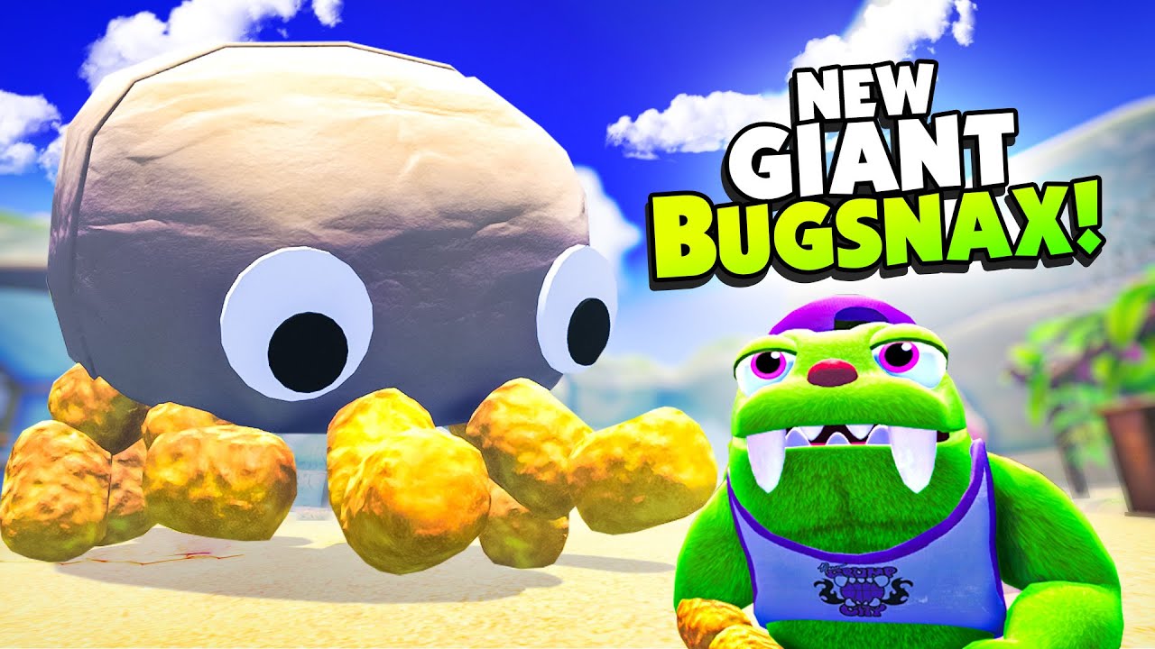 Исследуем остров BIGSNAX с новыми гигантскими монстрами BUGSNAX — Bugsnax