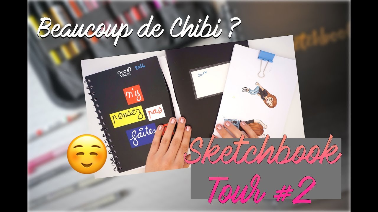 ➳ SKETCHBOOK TOUR #2 ⎜3 carnets en 1 vidéo ça vous tente ?📓