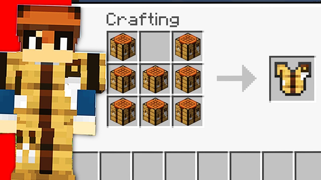 Bat Minecraft Dar Poti Crafta Orice Armura...
