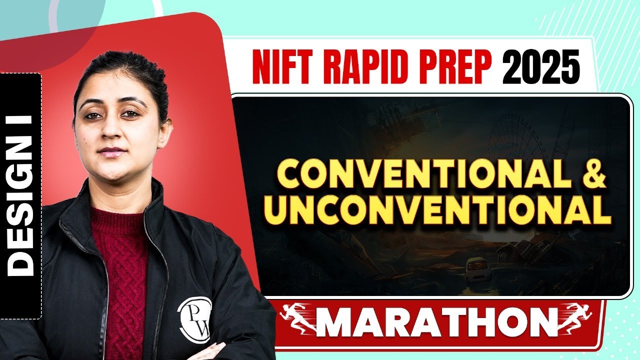 Design II | Conventional & Unconventional  | NIFT 2025 Exam