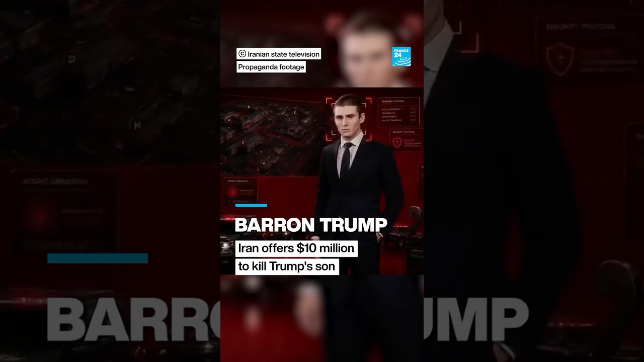 #Iran offers $10 million to kill #Trump's son &bull; FRANCE 24 English