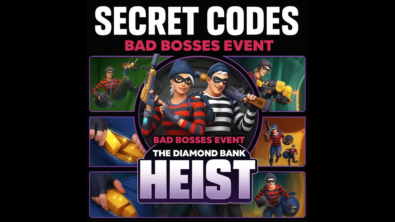 The Bank Heist Fortnite *SECRET CODES* $$$ 3 more codes in description ***