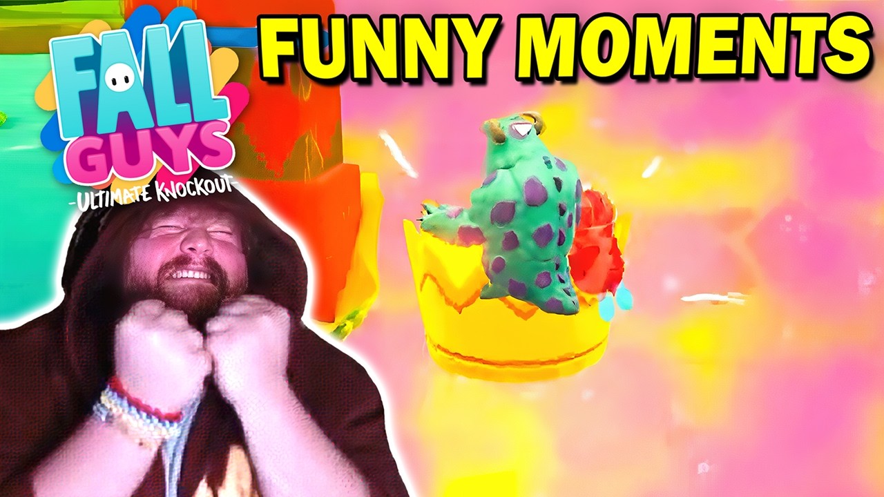 Самые смешные моменты CaseOh в Fall Guys! #14