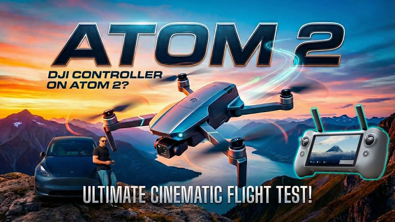 «Убийца DJI»? Обзор и летные испытания Potensic Atom 2.