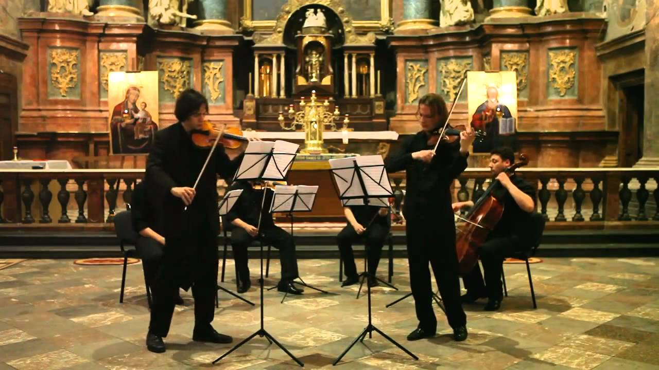 J. S. Bach - Double concerto 1/3 - Smovzh, Zavgorodnii, Phoenix String Quartet