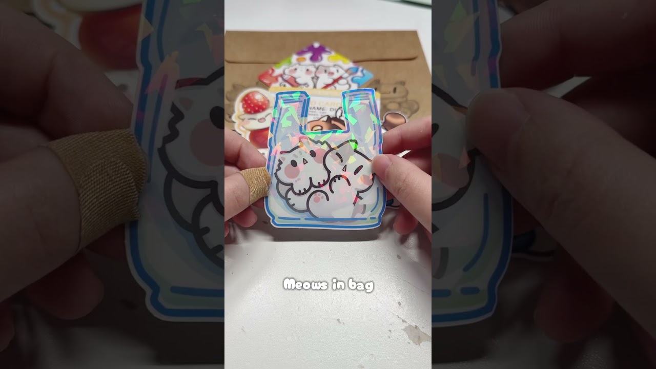 Packing my first order from Georgia 🐱❤️🐱