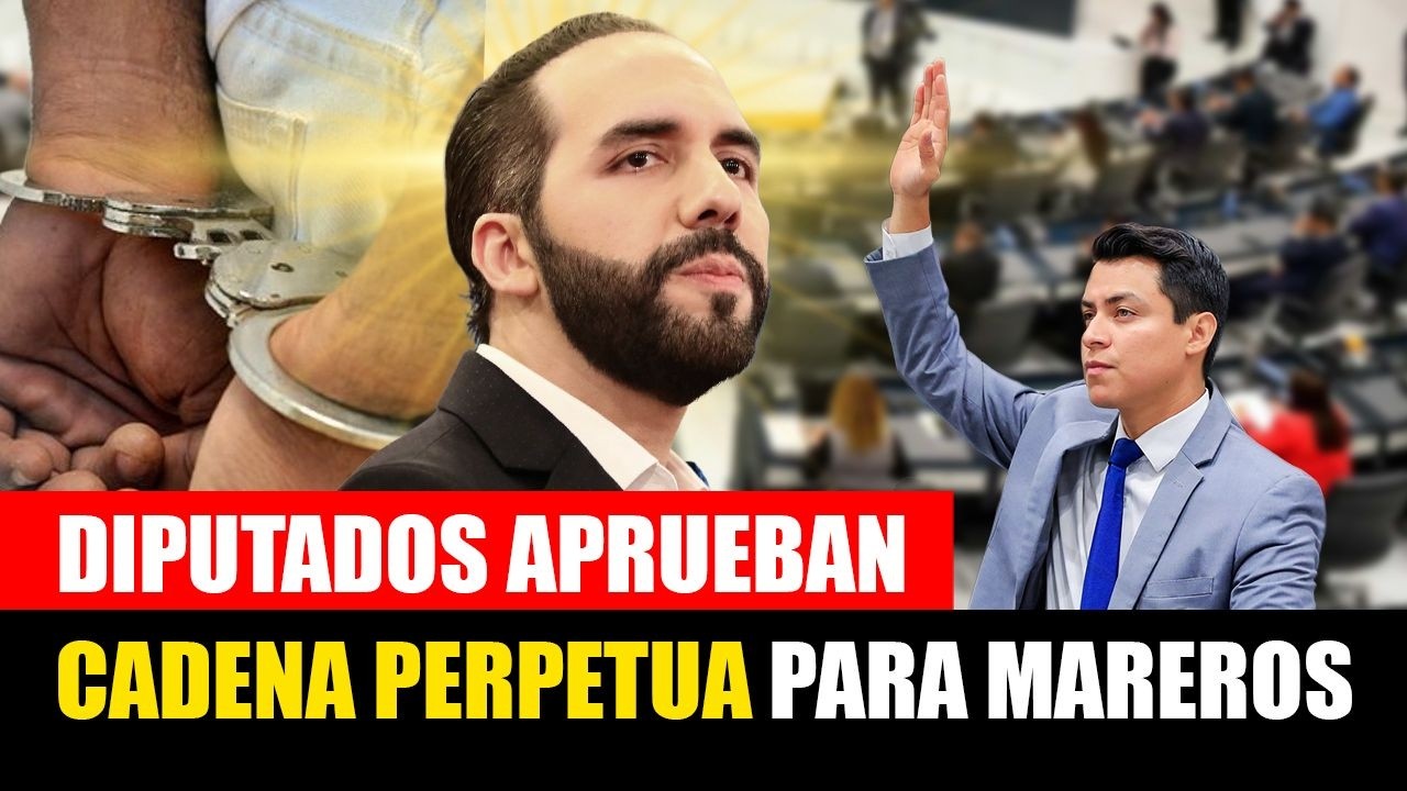 #ÚLTIMAHORA Diputados Aprueban Cadena Perpetua En El Salvador 🇸🇻