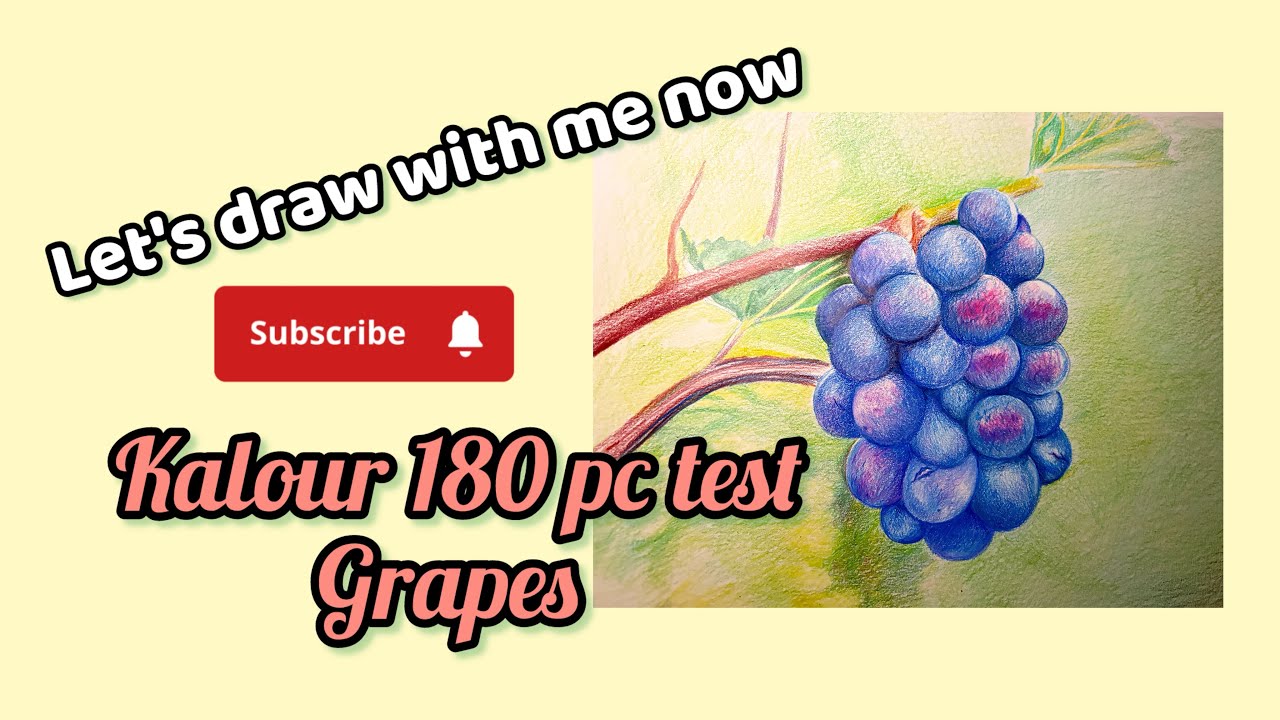 Kalour colour pencils test