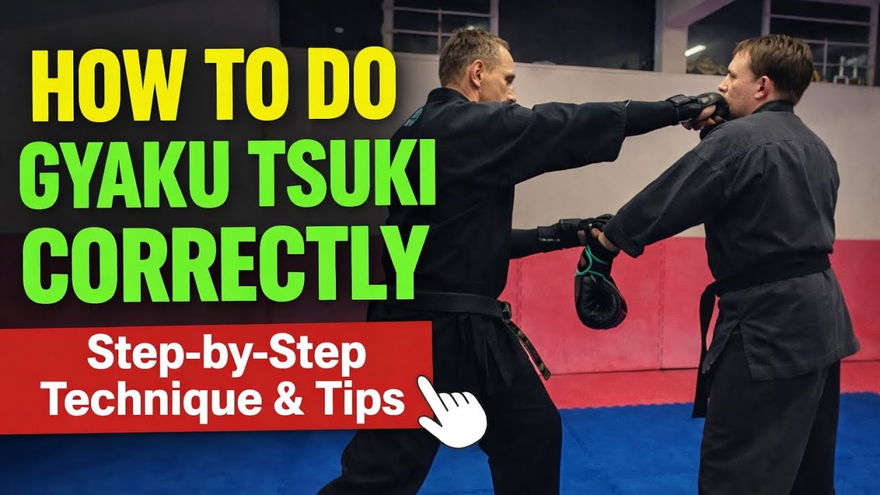 Gyaku Zuki Breakdown — Hip Rotation, Structure & Control