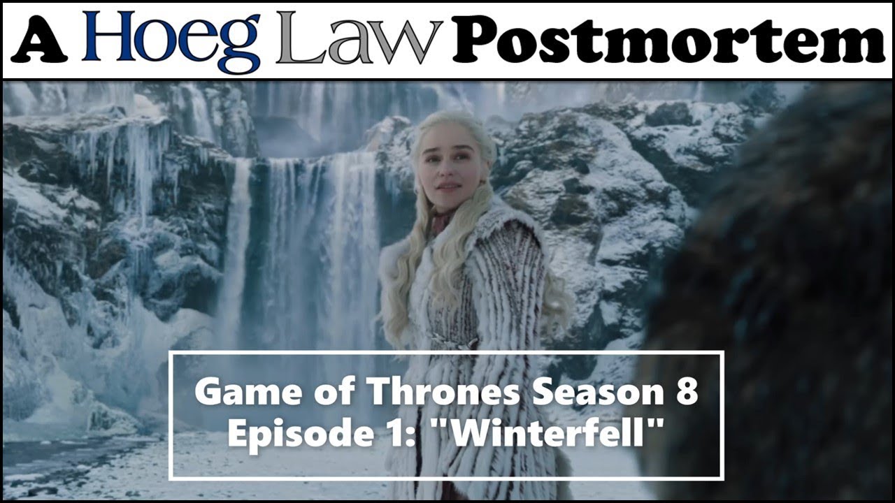 Game of Thrones S8E1 