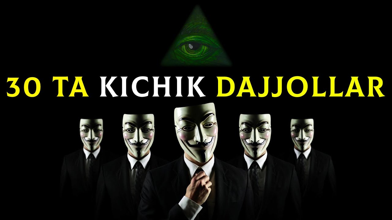 30 ТА КИЧИК ДАЖЖОЛЛАР!