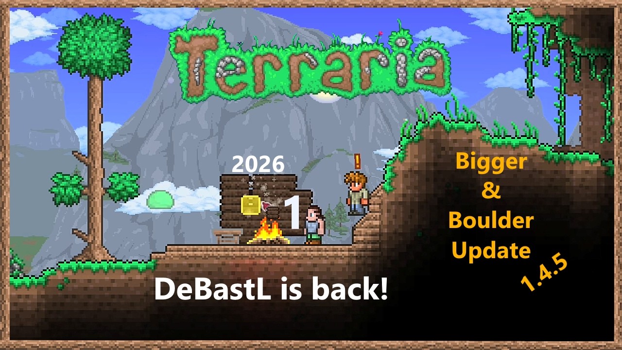 Terraria | 01 | Alles auf Anfang mit dem Bigger & Boulder Update 1.4.5 | Lets Play (deutsch/german)