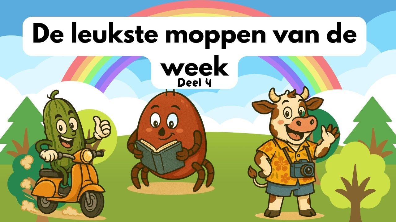 De leukste moppen van de week voor peuters en kleuters I Deel 4 I Lachen voor kinderen