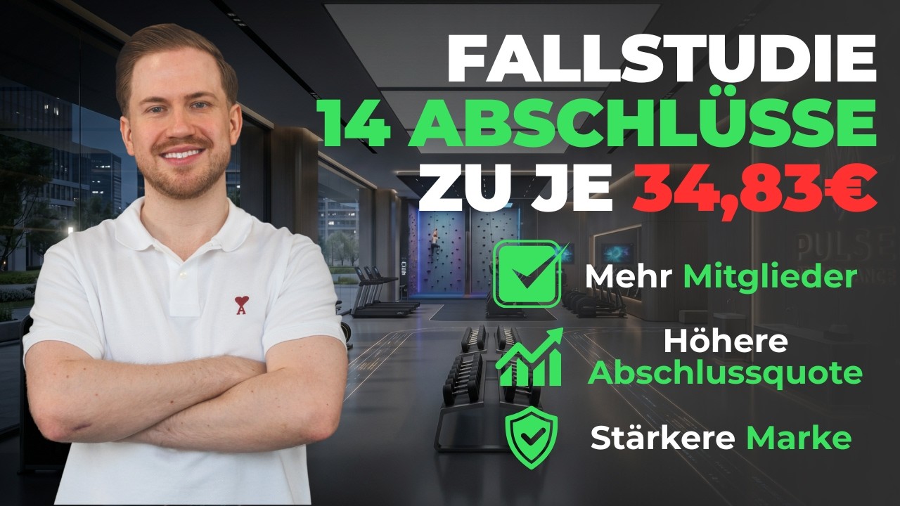 Fallstudie: clever fit Studio generiert 14 Mitglieder mit nur 487€ Werbebudget