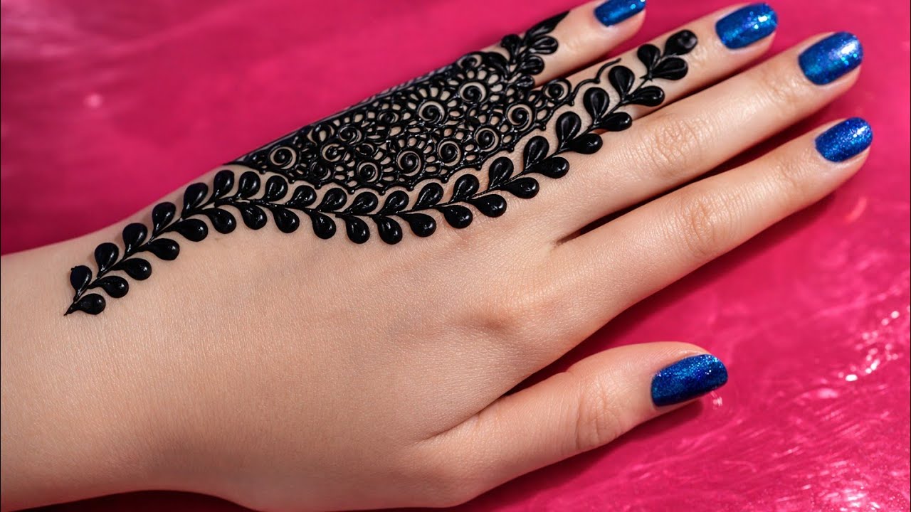 Latest Stylish Pretty Beautiful Mehndi design|Back Hand Mehndi design2026