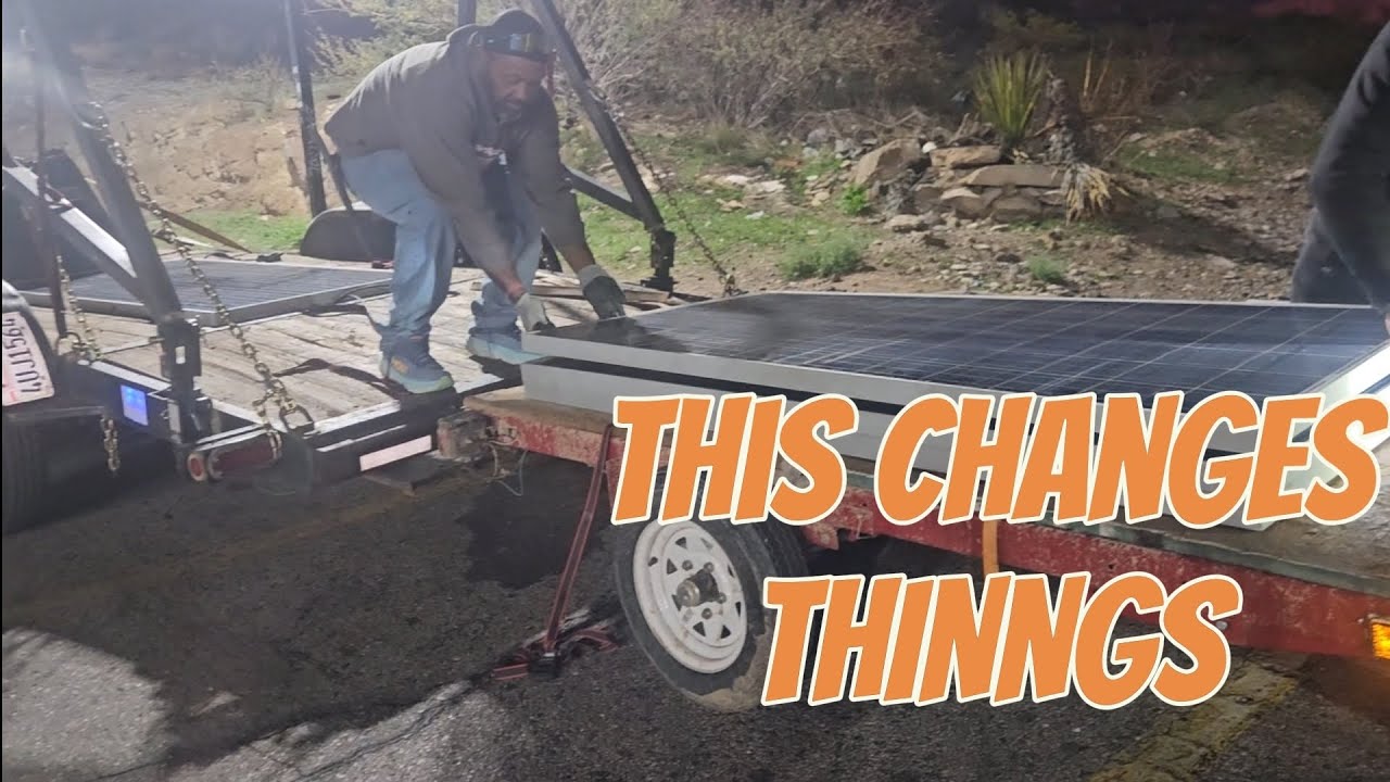 This Changes Things After This.. Off Grid ARIZONA Homestead 