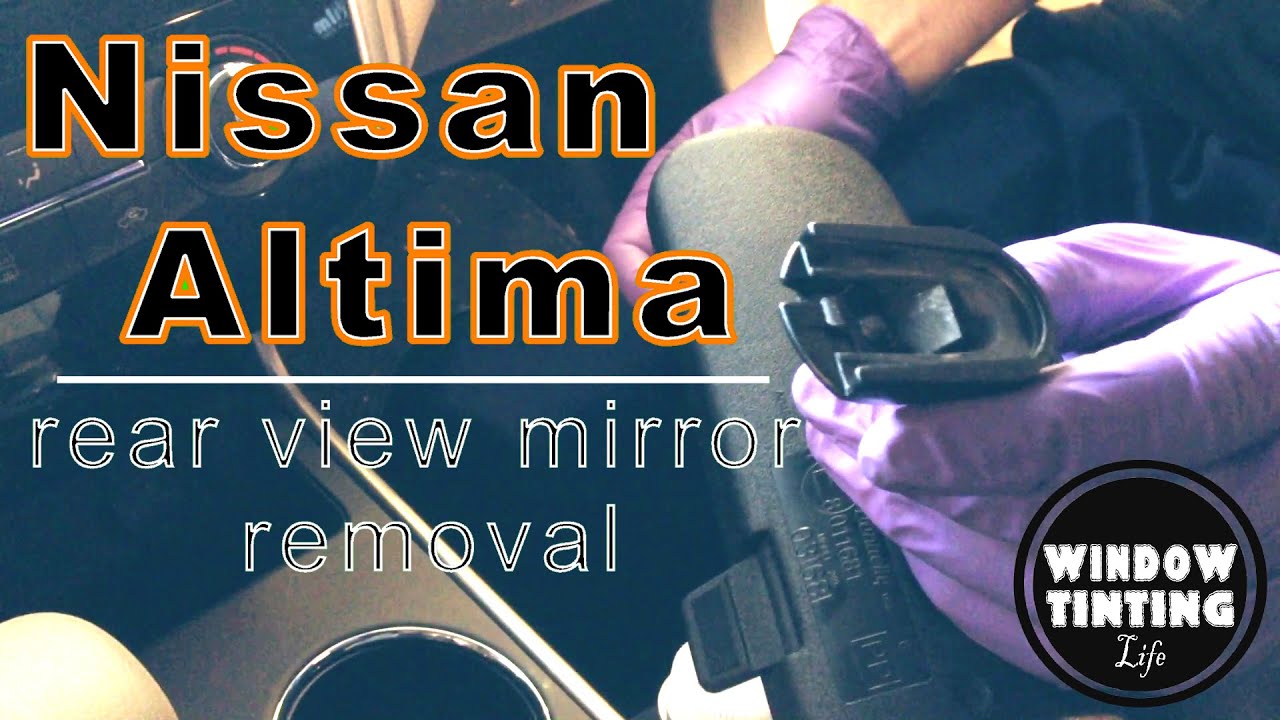 Rear view Mirror Removal (allen wrench)