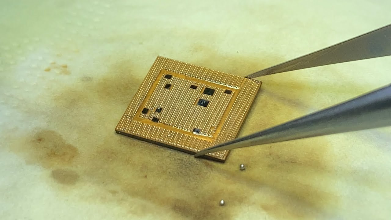Apple A11 CPU reball