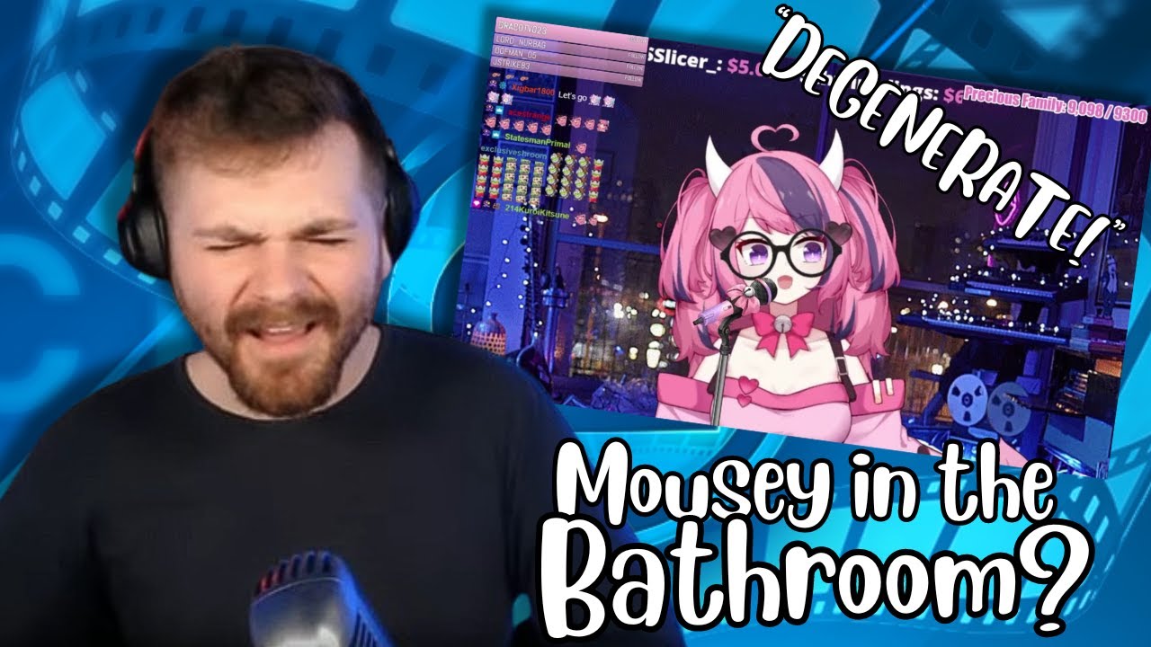 G.O.T Games REACTS to Mousey in the Bathroom [Ironmouse]