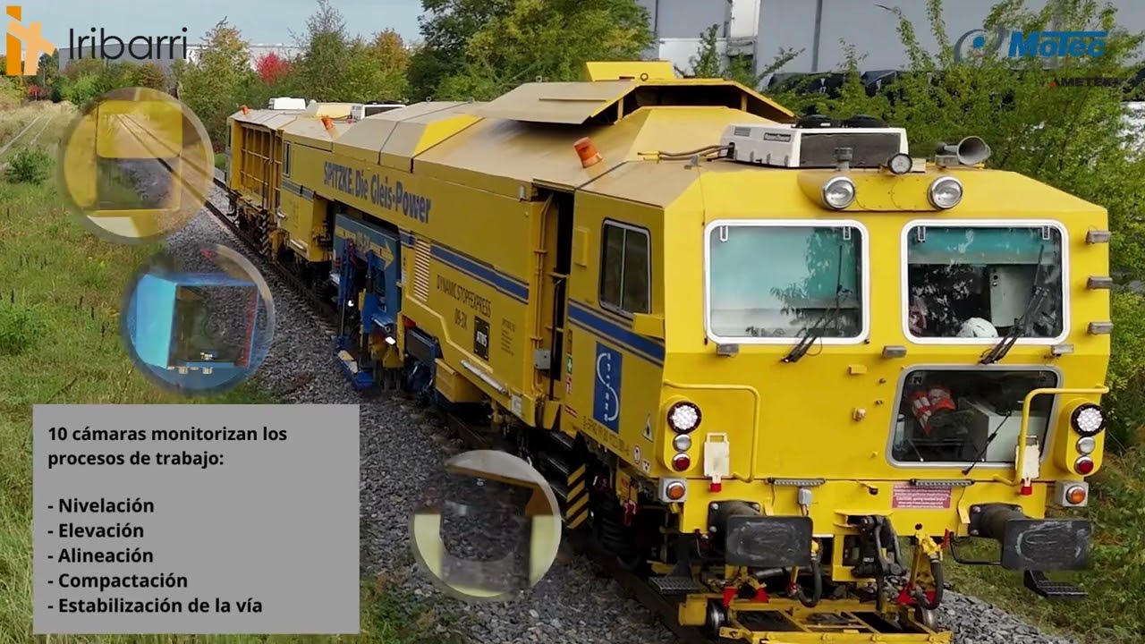 Cámaras Motec en aplicaciones ferroviarias