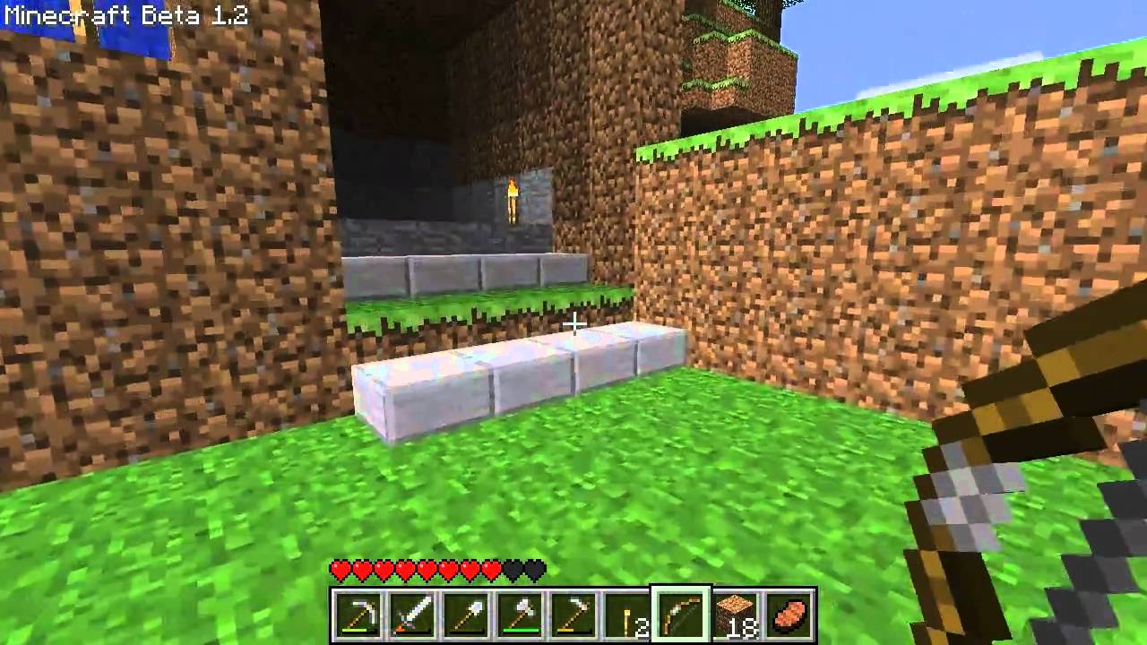 Minecraft Beta 1.2 Gameplay [PC HD]