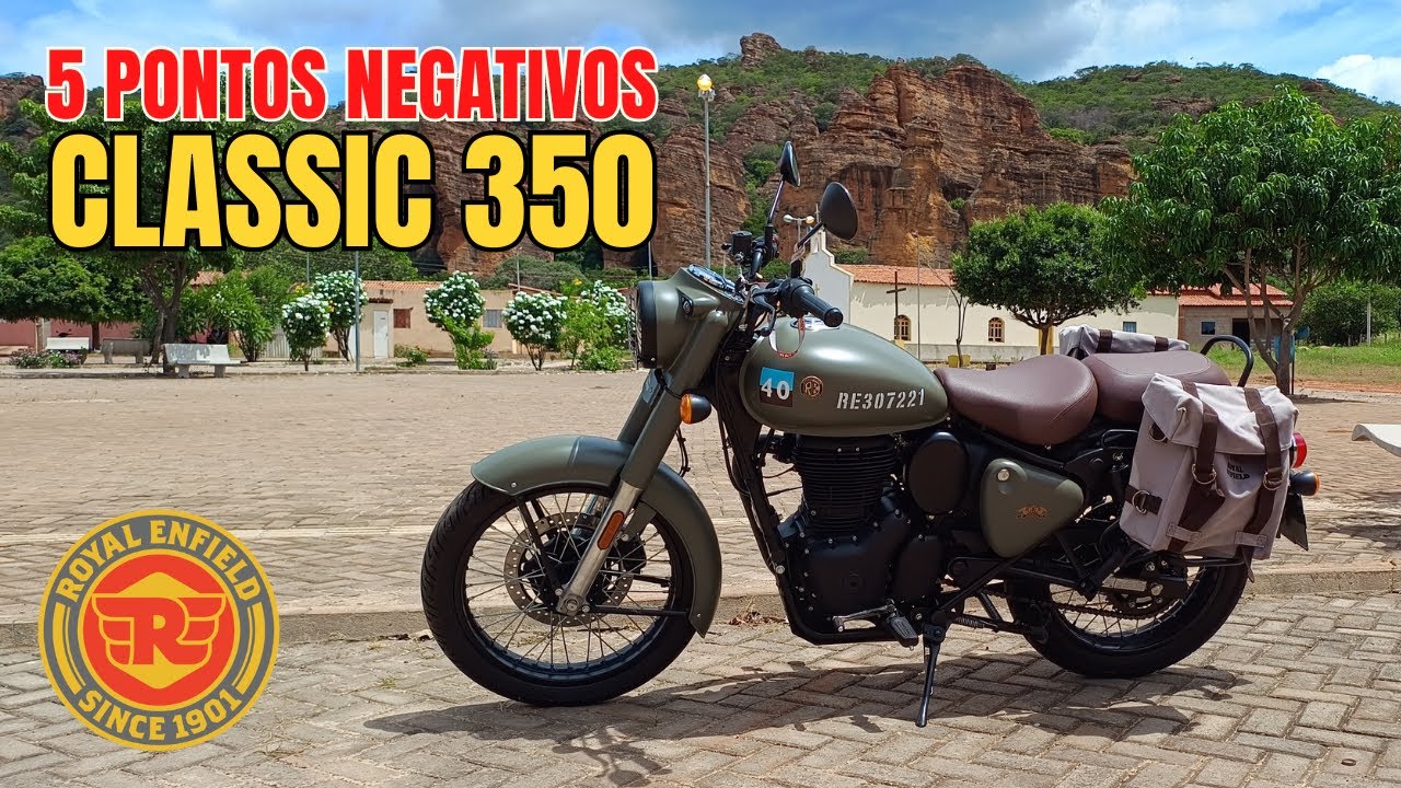 5 PONTOS NEGATIVOS DA ROYAL ENFIELD CLASSIC 350 | PAPO DE MOTOCAS #201
