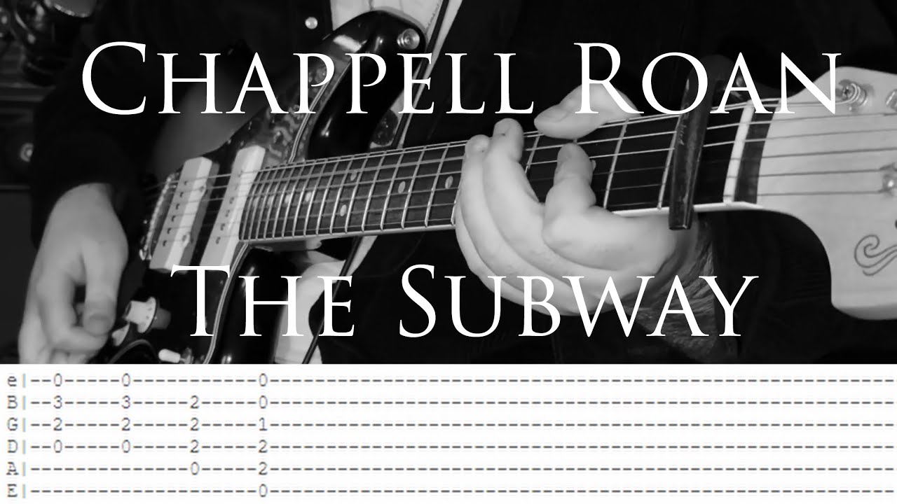 Chappell Roan - The Subway [Guitar Chords & tabs