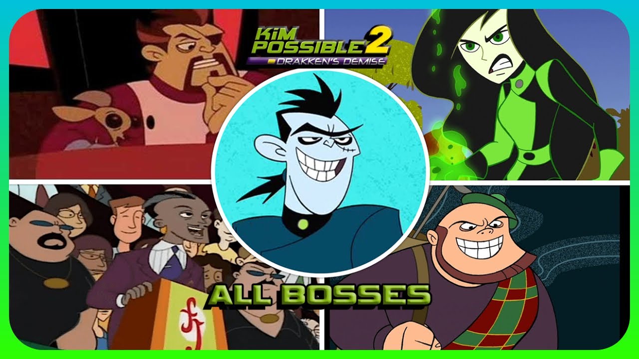 Kim Possible 2: Drakken's Demise All Bosses (GBA)
